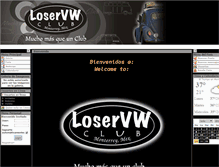 Tablet Screenshot of loservwclub.com